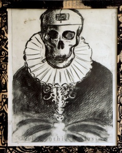 Portrait d'un Homme Malade (2013) Charcoal on paper